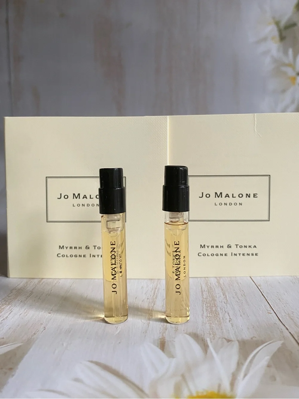 2x Jo Malone London Myrrh & Tonka Intense Sample